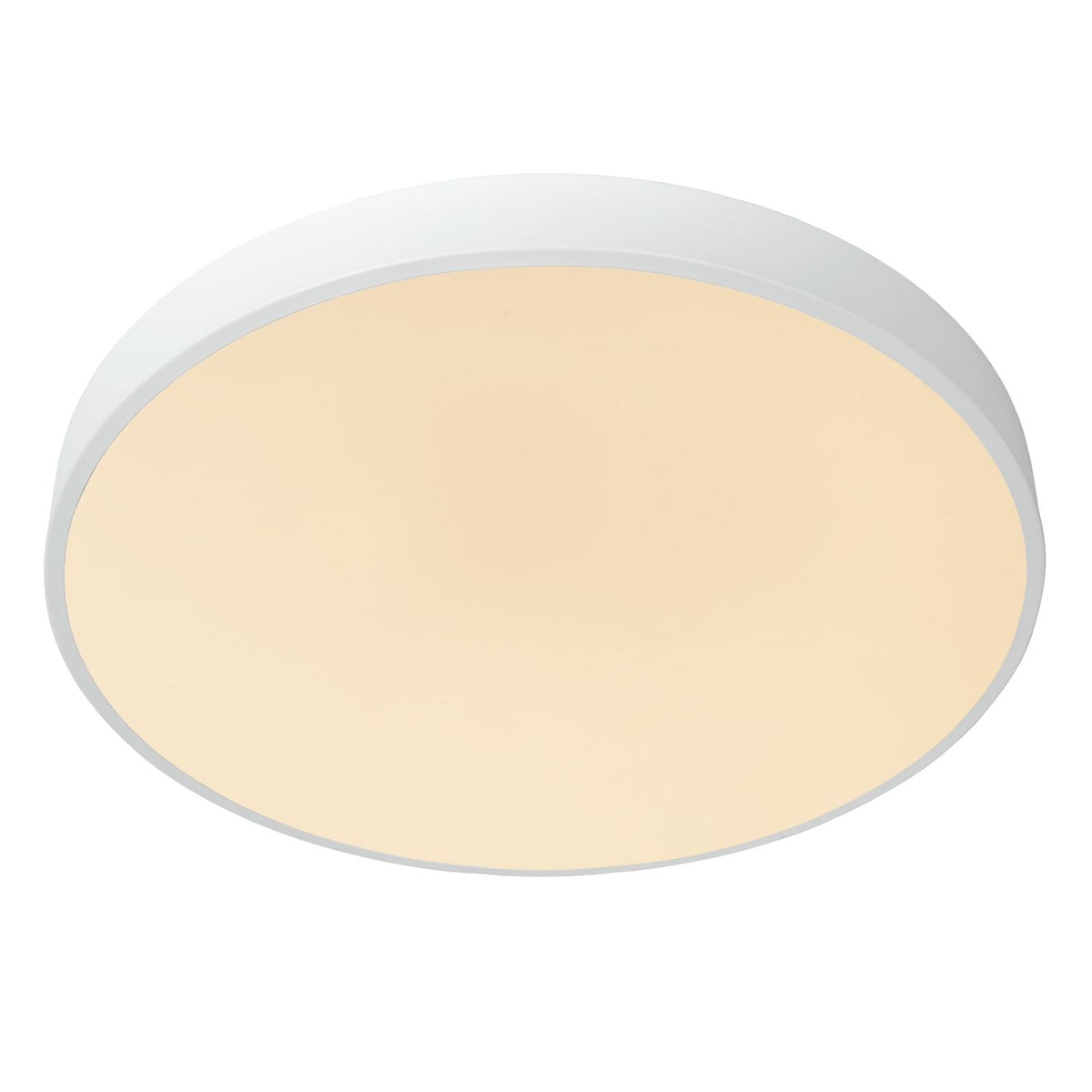 Plafonnier Unar blanc, Ø 49,5 cm