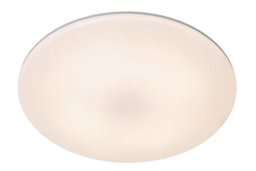 Plafonnier Olson opale, Ø 29 cm