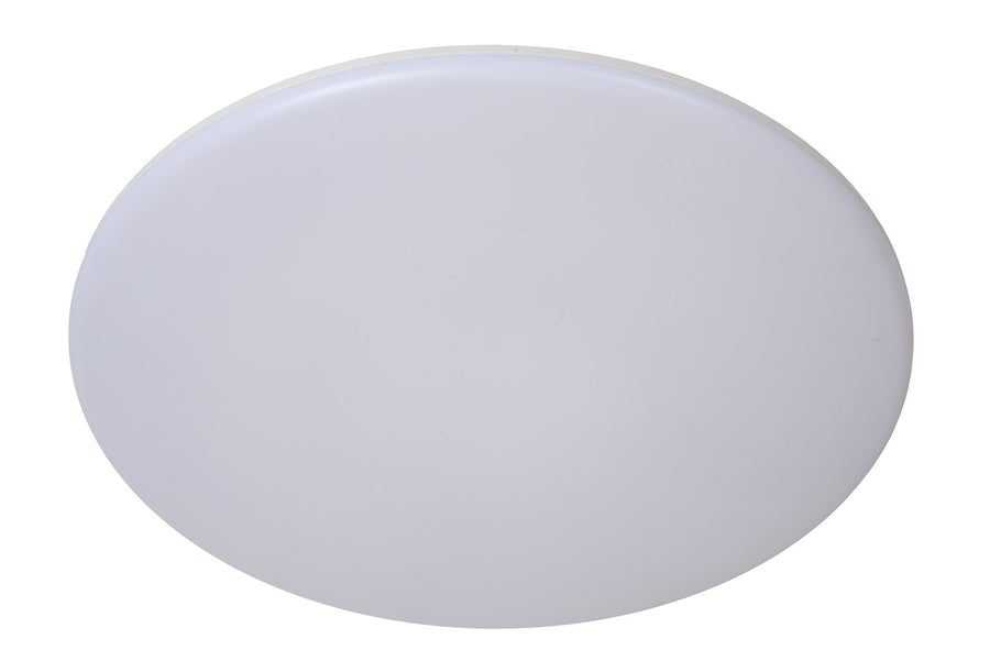 Plafonnier Olson opale, Ø 29 cm