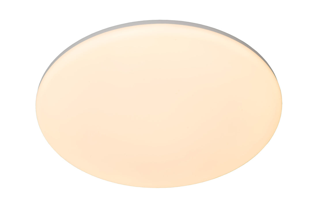 Plafonnier Olson opale, Ø 45 cm
