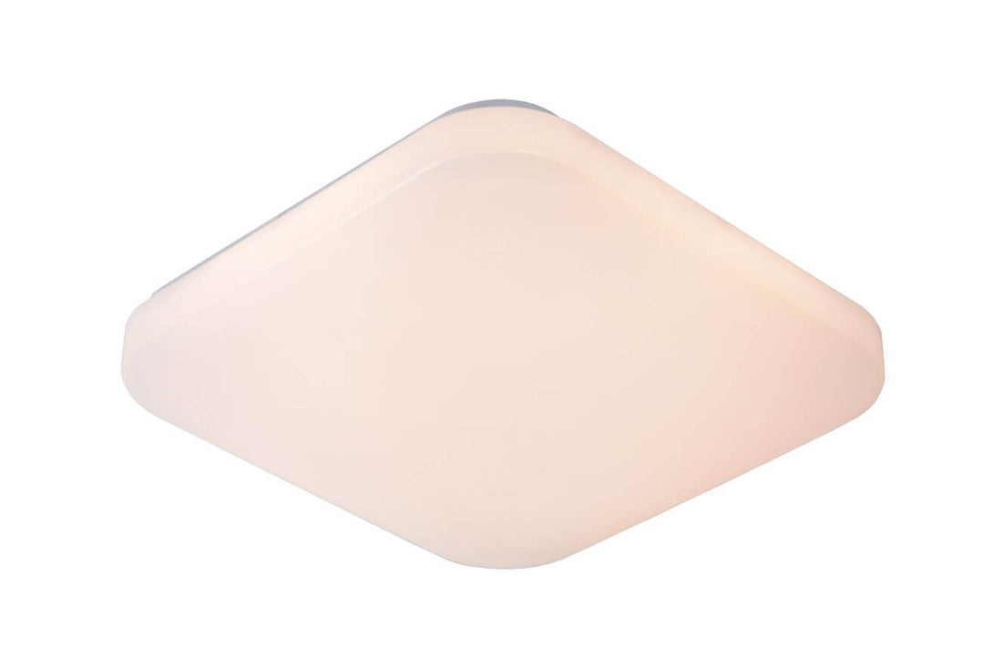 Plafonnier Otis opale, L 28 cm