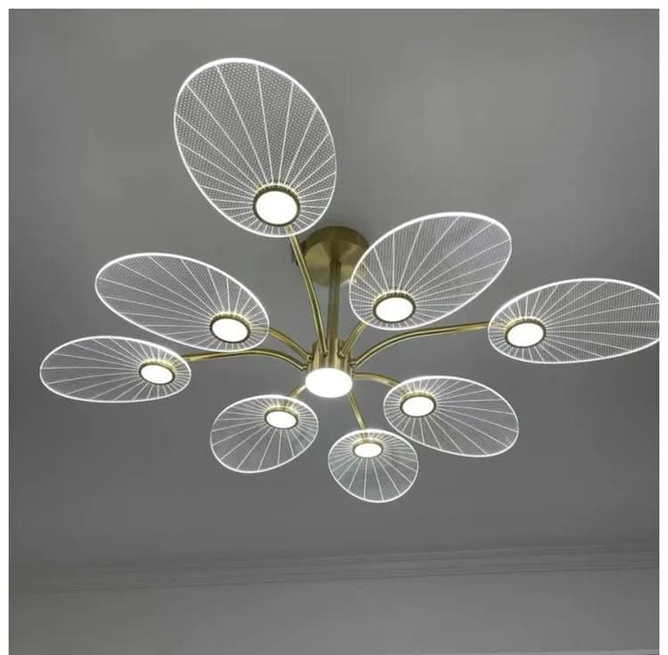 White and Gold Chandelier | Aira
