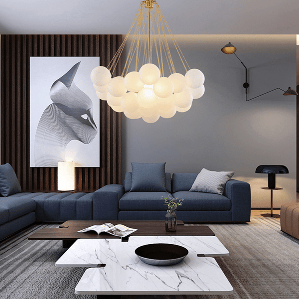 Hanging Globe Chandelier | Cluster