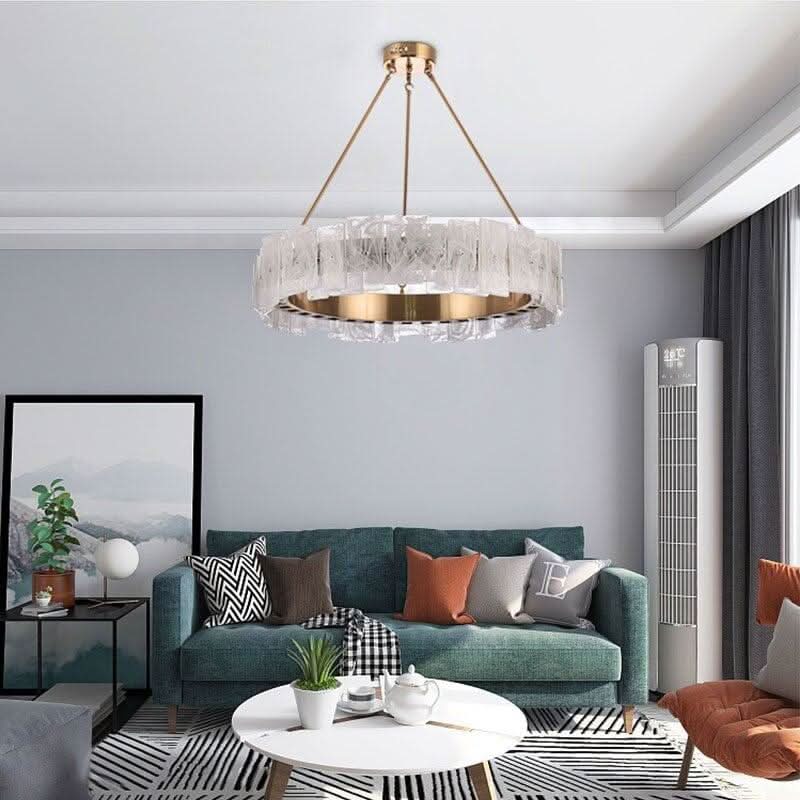 Round kitchen chandelier | Radiant Refinement