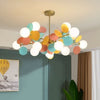 White flower chandelier | Luminéa Flore