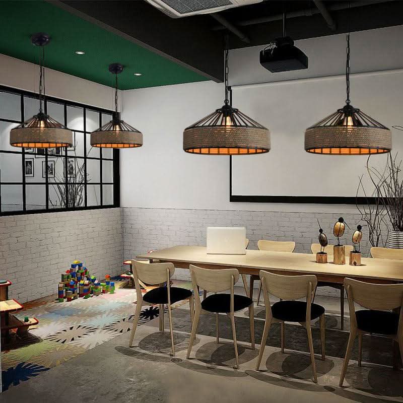 Lustre Industriel Vintage Classico | Éclat Rétro - Designix Suspension luminaire