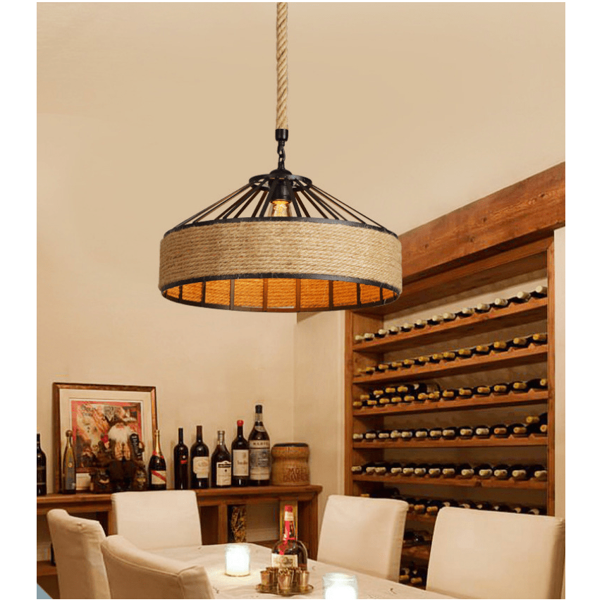 Vintage Industrial Chandelier Classico | Retro Radiance
