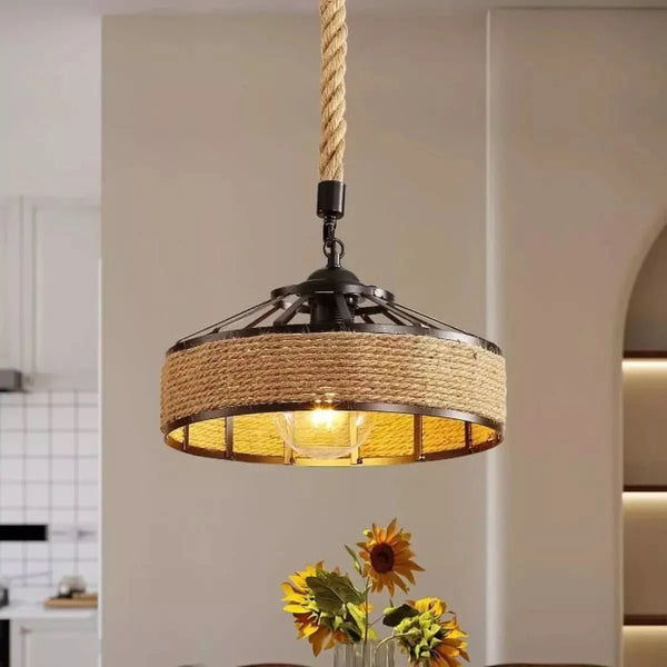 Vintage Industrial Chandelier Classico | Retro Radiance