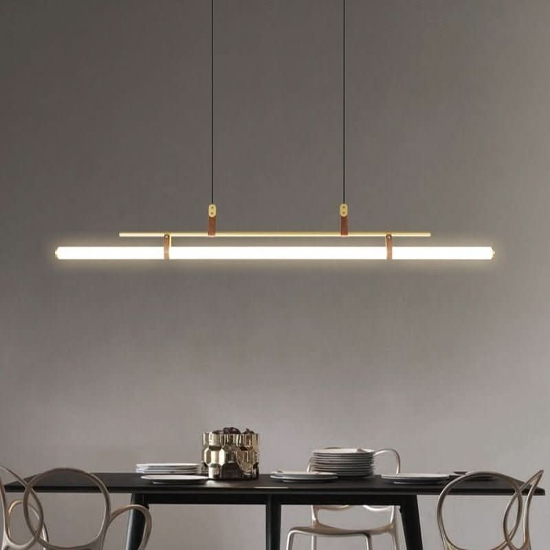 Lustre Spot Ilot | Giri - Designix Suspension Luminaire Or 51 x 115 cm