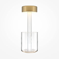 AI Collaboration Transparent bedside lamp