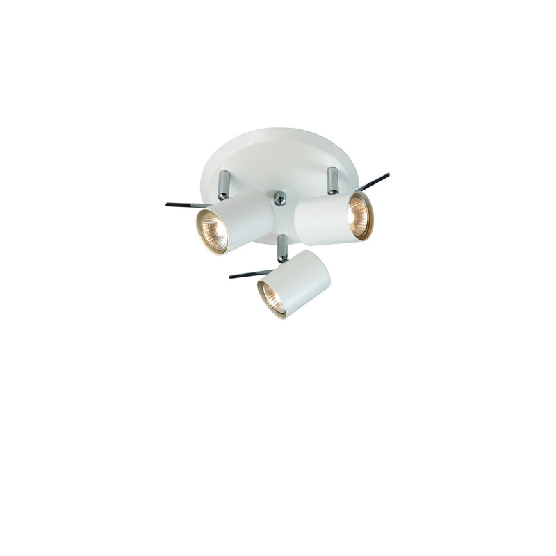 Plafonnier Hyssna LED 3 lumières blanc