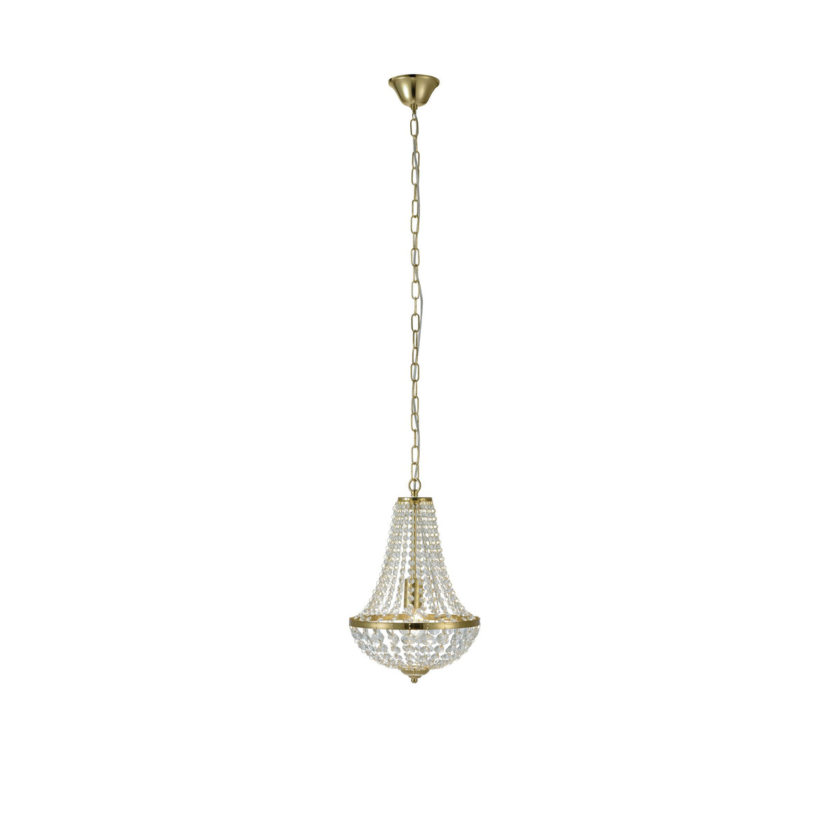 Lustre Gränsö en cristal
