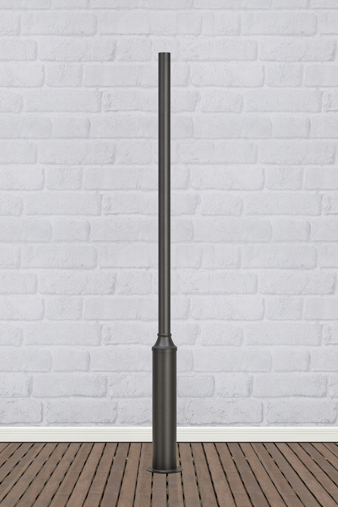 Mât pour lampadaire d'extérieur Arctic noir 220 cm