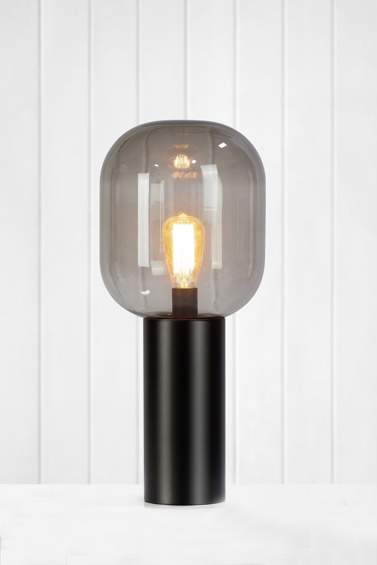 Lampe à poser Brooklyn en verre