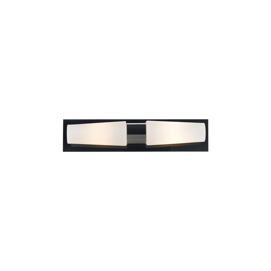 Applique de salle de bain Brastad en verre