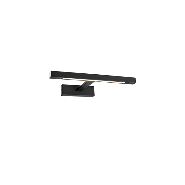 Applique de salle de bain Neptunus LED noire