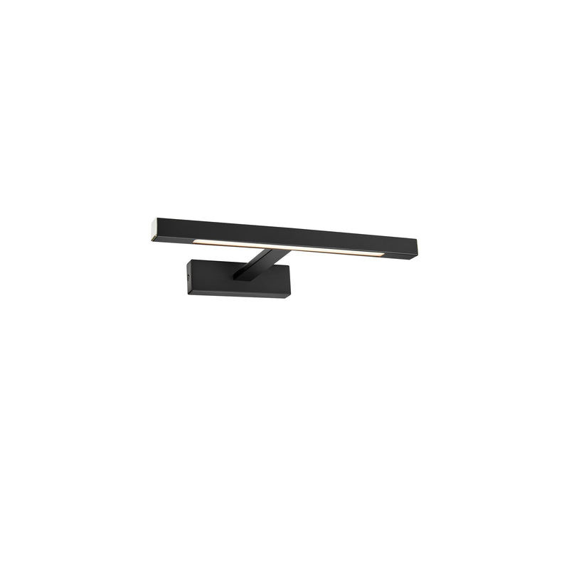 Applique de salle de bain Neptunus LED noire