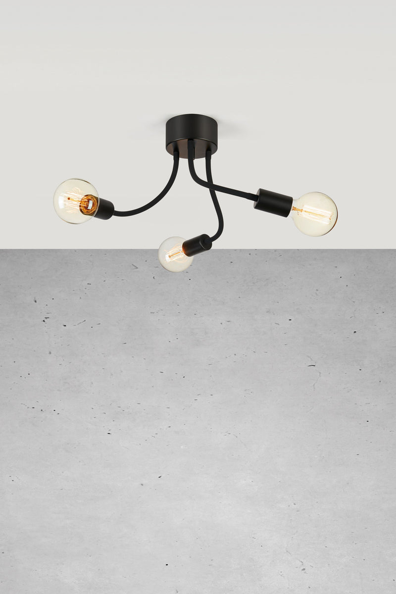 Luminaire plafonnier | Medusa Noir