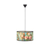 Suspension Park en bambou motif floral