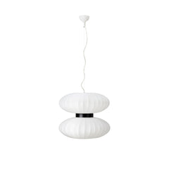 Suspension Daburu 2 lumières blanche