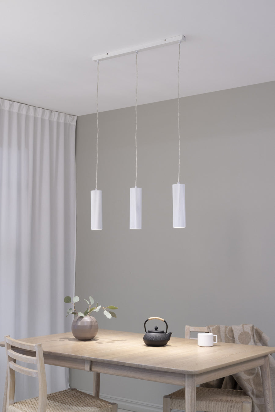 Suspension Costilla en ligne 3 lumières