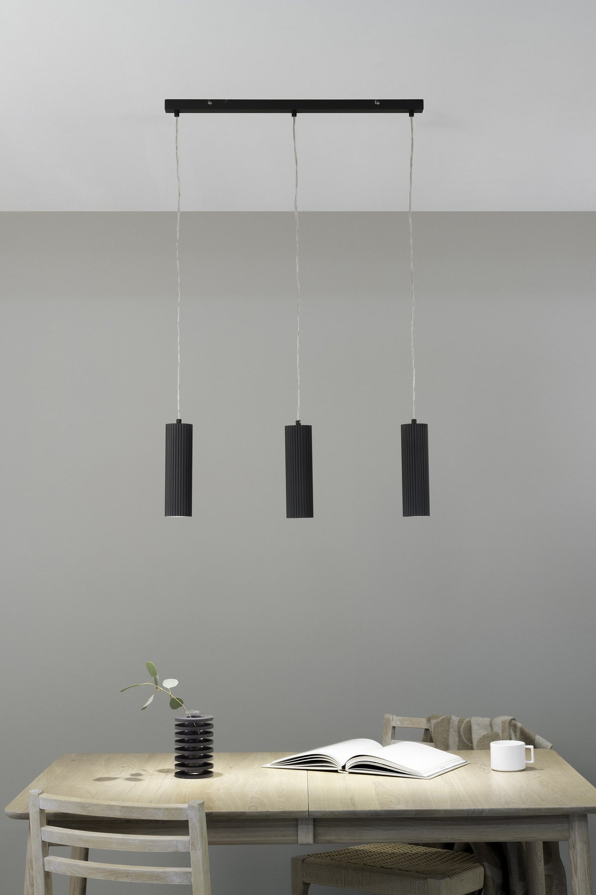 Suspension Costilla en ligne 3 lumières