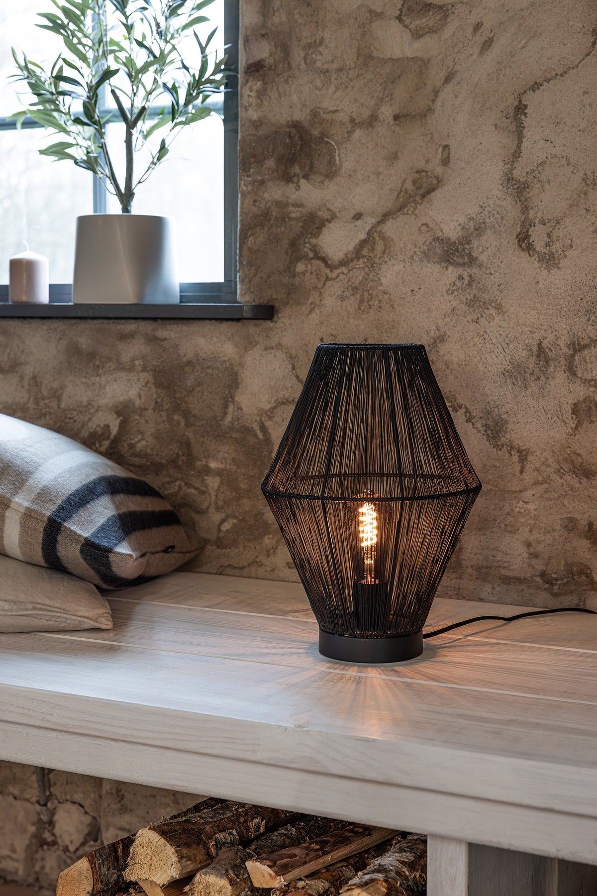 Lampe à poser Casa noire