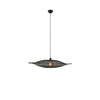 Suspension Kumo en bambou noir mat 92 cm