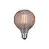 Ampoule LED décorative Lines E27 4 W Ø 12,5 cm