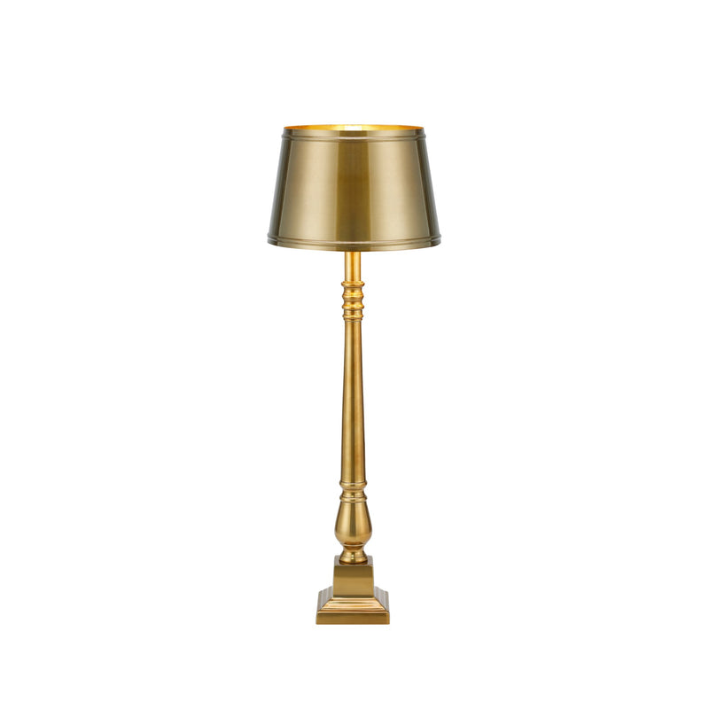 Lampe à poser Metallo en laiton vieilli