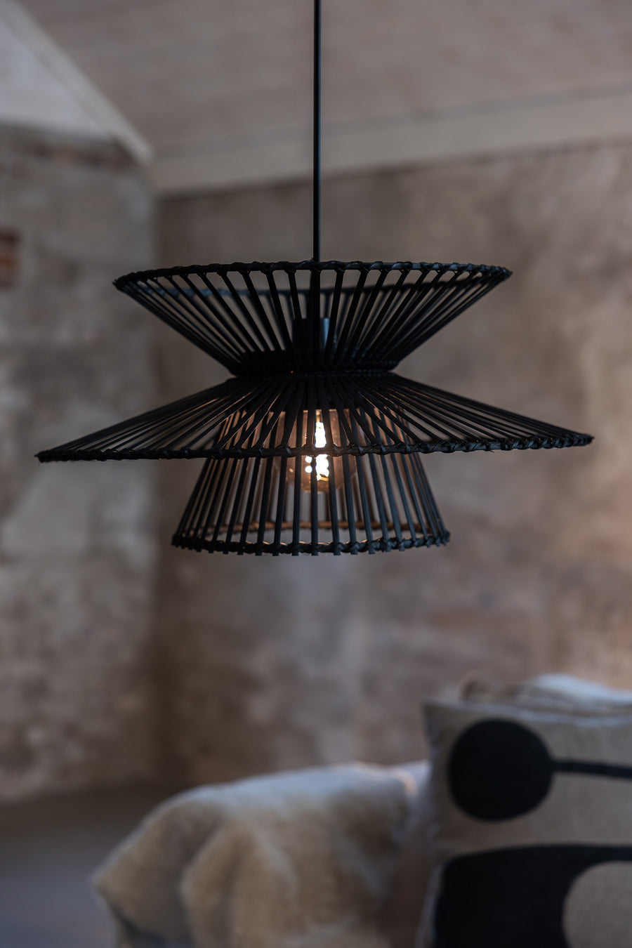 Suspension Duplici en bambou
