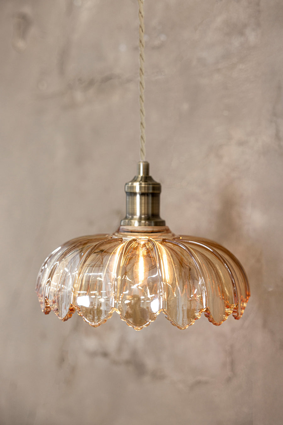 Suspension Kurage en verre