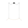 Suspension Melt LED blanche et noire