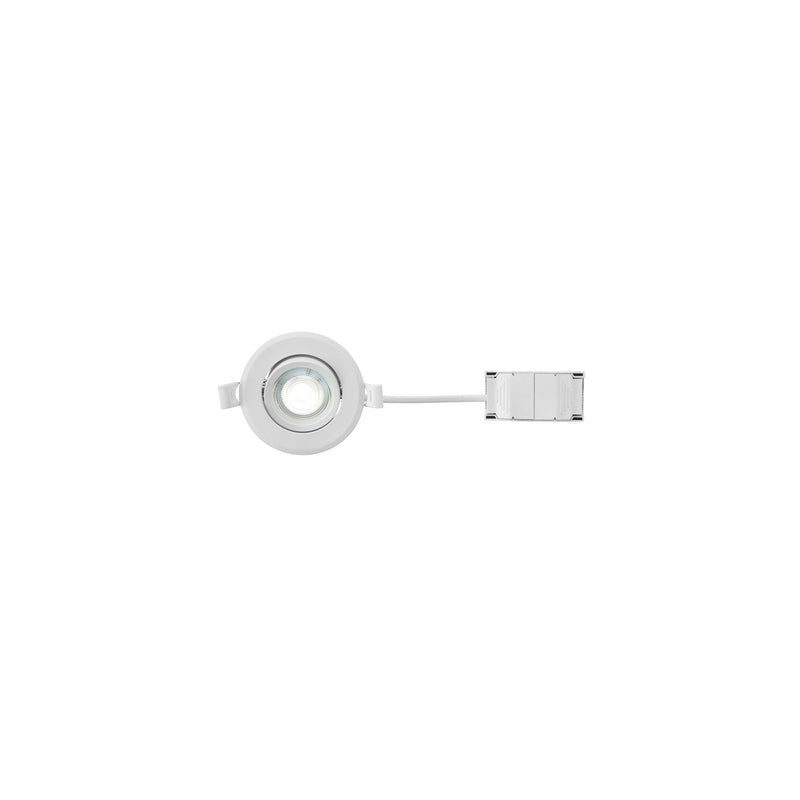 Spot encastrable Pluto à variateur 3 positions blanc IP44