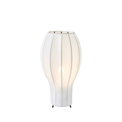 Lampe à poser Globo blanche et noire
