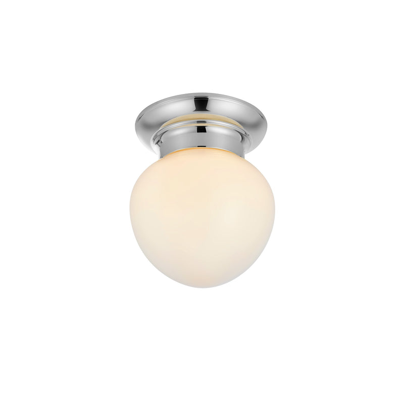 Plafonnier de salle de bain Ronda en verre