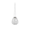 Suspension solaire d'extérieur Ovia noire IP44