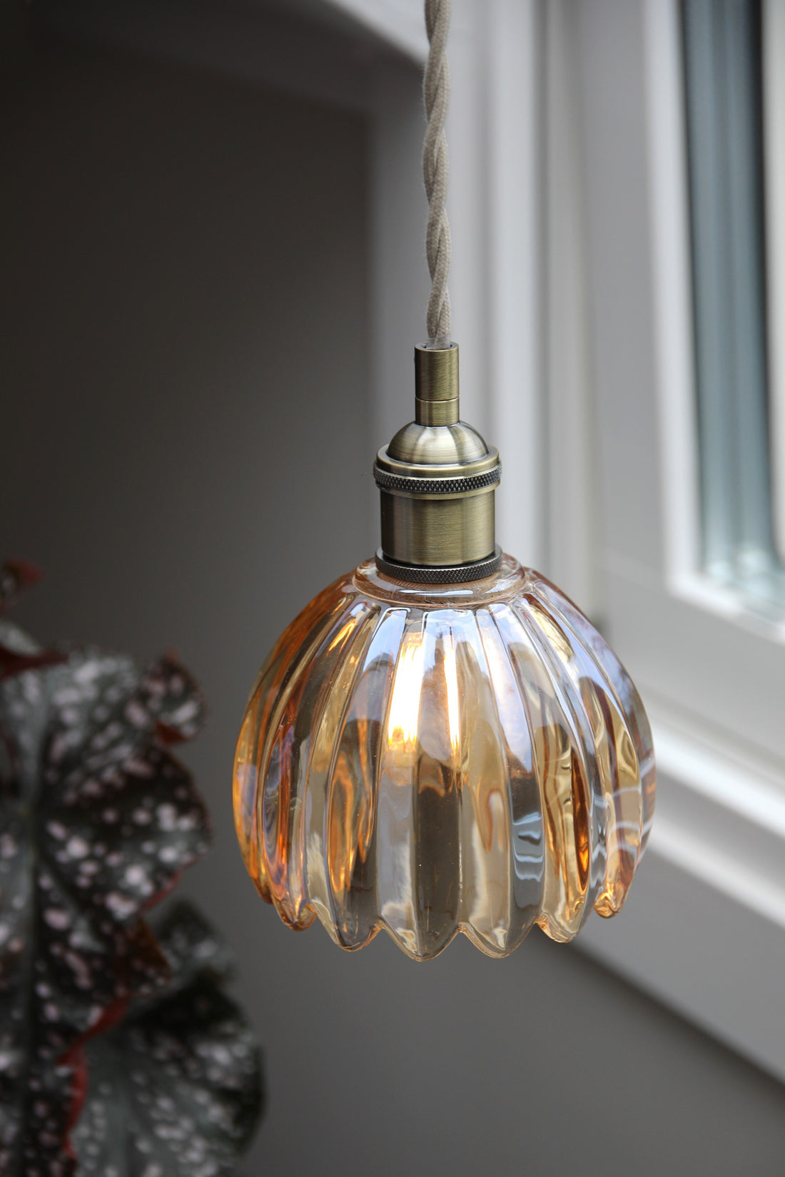 Suspension de fenêtre Gota en verre