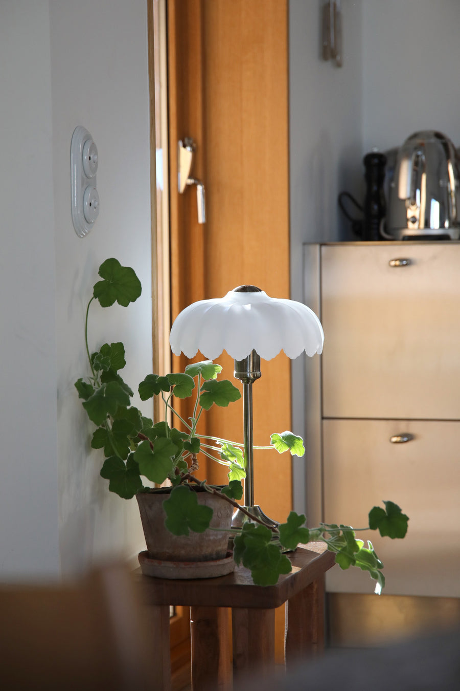 Lampe à poser Kurage en verre