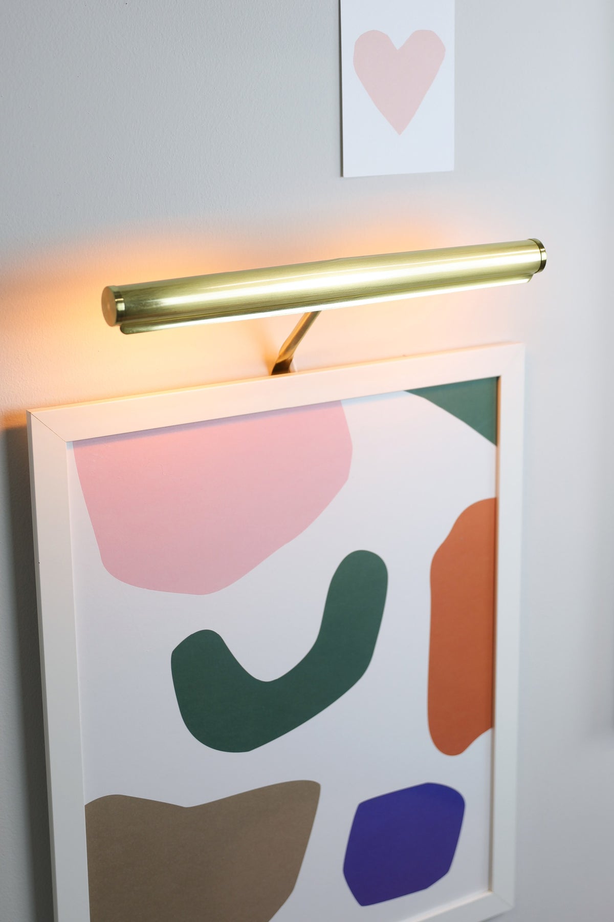 Applique pour tableau Monalisa 2 lumières en laiton