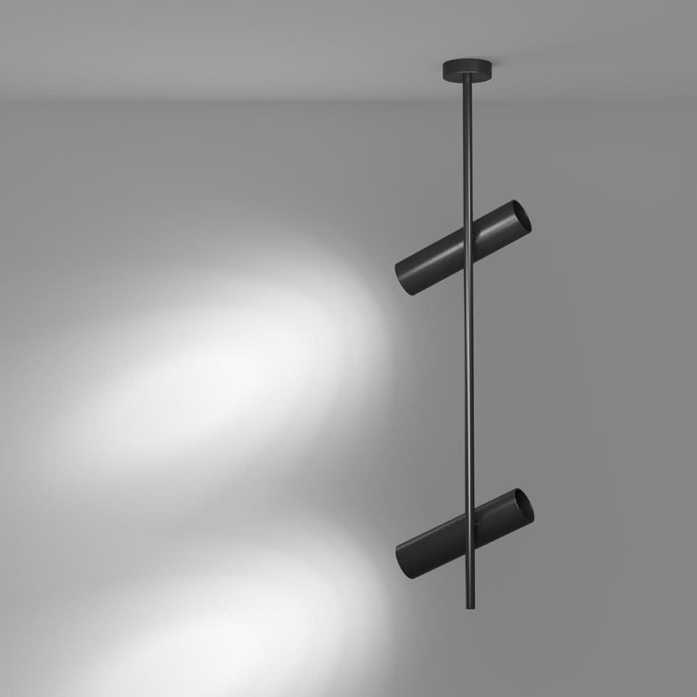 Elti black ceiling light