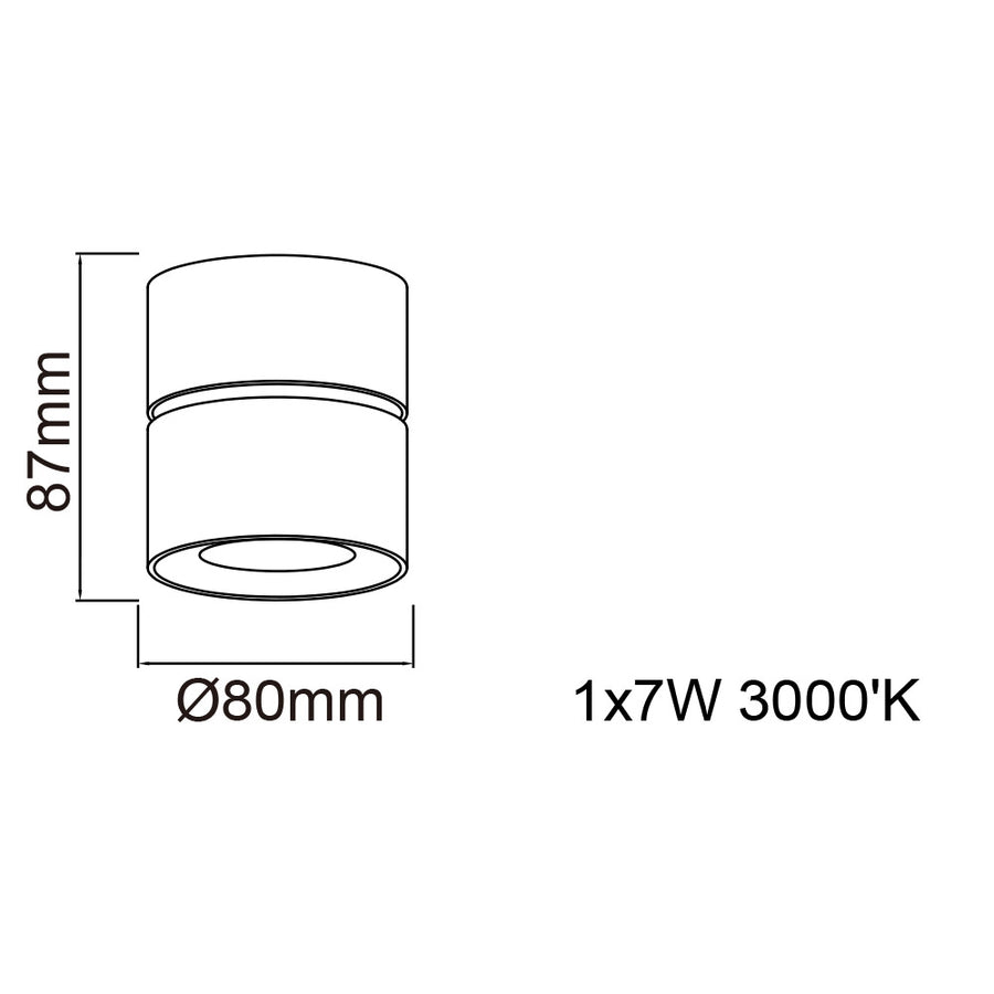 Spot plafond LED Mone