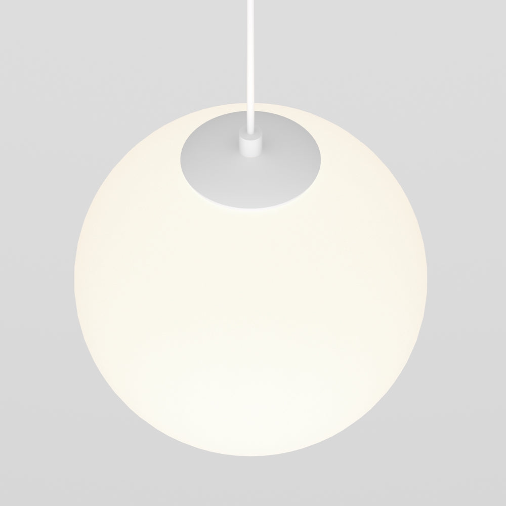 Luna white pendant light