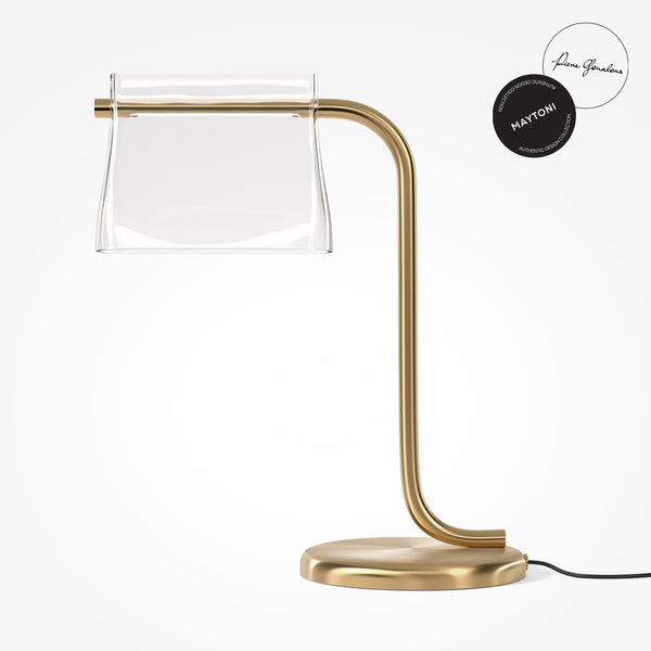 Gold bedside lamp cabaret