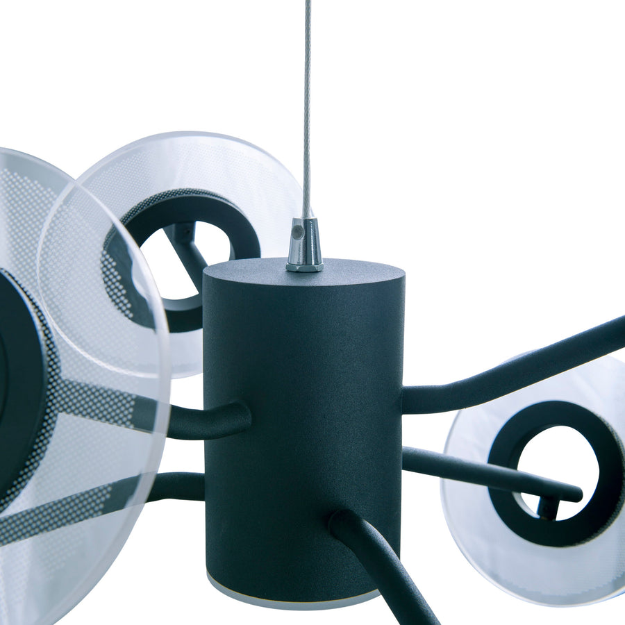 Suspension Discus noire