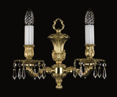 N364CE Brass wall lamp