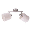 Luminaire plafonnier | Maron Bois L 46 cm