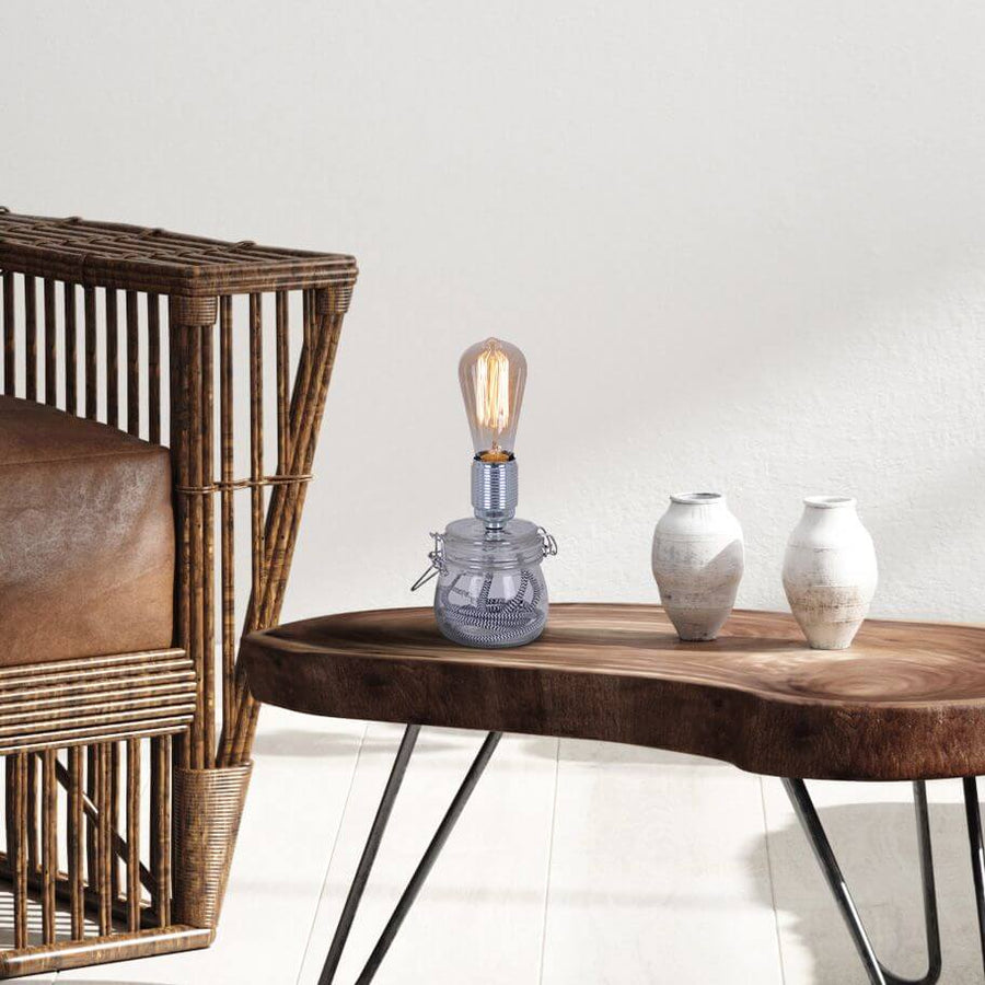 Lampe à poser MAX transparente