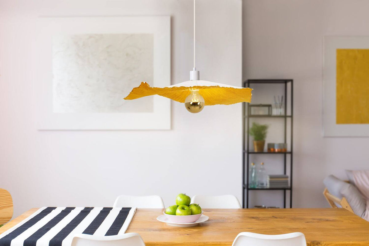 Suspension Crazy Paper blanche, papier