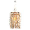 Suspension Kokos beige, osier